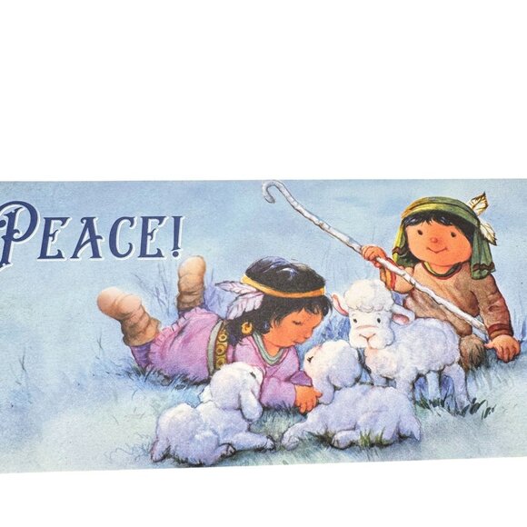 St. Labre Indian School Christmas Greeting Cards Lot Of 9 W/ Envelopes - Picture 12 of 13